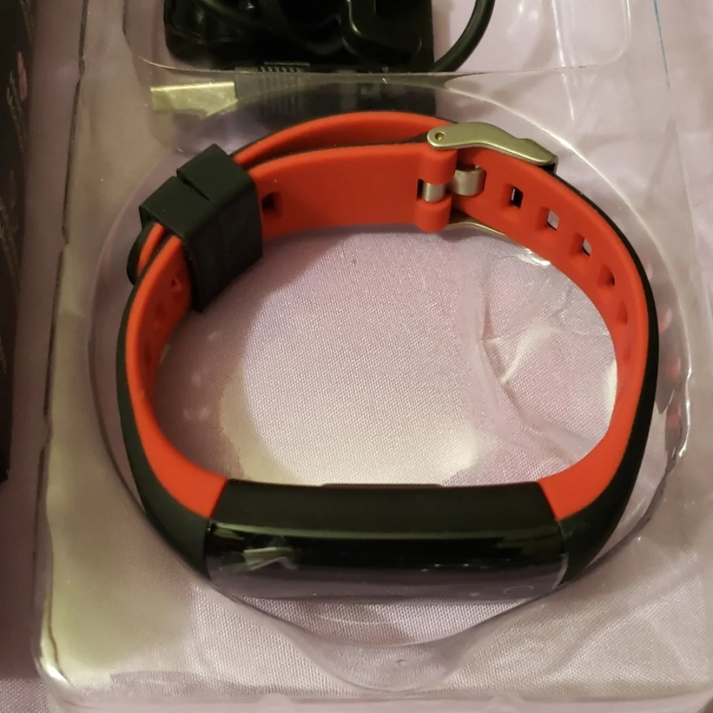 Smart band Black smart watch smart band fitness watch unisex